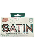 Blue Lagoons Spa Collection Satin Pillowcase And Eye Mask Pink Healthy Hair Skin New. Price: $16.99.