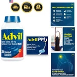 Pain Relief Ibuprofen Fever Reducer Nighttime Sleep Aid 300 Count New. Price: $41.59.