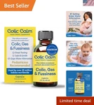 Infant Gripe Water For Colic, Helps Fussiness, Upset Stomach, And Baby Gas Re... New. Price: $46.57.