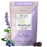 Winged Wellness Sleepyhead Natural Gummies For Women - 3MG Melatonin New. Price: $19.94.