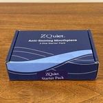 New Zquiet Anti-snoring Mouthpiece Clear Solution 2 Size Starter Pack Sealed. Price: $45.00.
