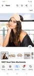Skin Worldwide Natural Blends Silk Padded Sleep Eye Mask Gold Dust, New. Price: $29.99.