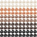 Xunyee 100 Pcs Hair Claw Clips Bulk Large Square Jaw Headwear Set For Wome New. Price: $62.39.