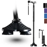 Kingpavonini Walking Cane For Women Stability, Free Standing Black New. Price: $29.32.