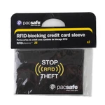 Pacsafe Rfid Blocking Credit Card Sleeve Slim Wallet Protector - New. Price: $7.69.