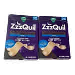 Boxes Vicks Zzzquil Sleep Nasal Ultra Tan 26 Ct Each (52 Total Strips) New. Price: $24.90.