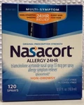 Nasacort Allergy 24 Hour Relief Non Drowsy Nasal 120 Sprays *10/2025* New. Price: $10.99.