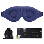 Mzoo 3D Sleep Mask, Light Blocking, Zero Eye Pressure, Blue New. Price: $22.86.