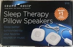 Sound Oasis Sleep Therapy Pillow Speakers SP-101 Nib Sealed New. Price: $21.95.