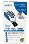 Microlife PF100 Deluxe Digital Peak Flow Meter For Respiratory Health New. Price: $24.75.