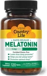 Country Life Melatonin Sleep Aid Mg 120 Tablets Gluten-free. Non-gmo New. Price: $13.75.