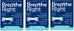 90 Breathe Right Nasal Strips Large Clear For Sensitive Skin ( 30 Ct Boxes ) New. Price: $37.99.