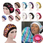 Us Women Satin Night Sleep Cap Hair Bonnet Hat Silk Head Cover Wide Elastic Band New. Price: $10.32.