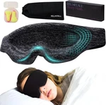 Relmitall Mask - 100% Light Blocking For Side Sleepers W/ Case New. Price: $26.95.