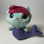 Spin Master Gabby's Dollhouse Mercat Purr-ific Plush Mermaid Tail/ Sleep Mask Used. Price: $13.00.