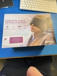 Mahli Wireless Audio Travel Eye Mask New. Price: $12.99.
