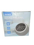 Rohent White Noise Sound Machine - With Nightlight & Alarm Clock 25 Soothing New. Price: $30.00.