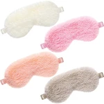 4 Pieces Plush Eye Silk Furry Sleep Comfortable One Size, Colorful New. Price: $11.84.