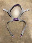New Resmed Airfit F20 Headgear Violet Standard For Her 63473 - Open Box. Price: $17.99.