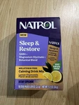Natrol Sleep & Restore Calming Drink Mix Lemon Chamomile Magnesium Gaba 10 Packs New. Price: $10.99.