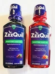 Vicks Zzzquil Nighttime Sleep Aid 12OZ - Cherry + Berry Lot Of Exp 2027 New. Price: $26.78.