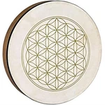 Meinl Sonic Energy 16" Hand Drum, Walnut Brown, Flower Of Life Symbol New. Price: $89.99.