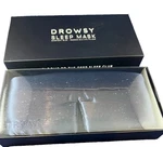 Drowsy Sleep Mask Midnight Blue Padded Silk Eye Pillow New In Box. Price: $52.46.