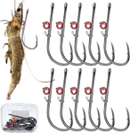 Live Shrimp Set, Carbon Steel Barbed Fishing New. Price: $8.39.