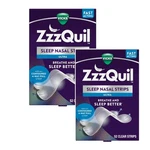 Lot Of 2 Zzzquil Sleep Nasal Strips Clear Snoring Relief From Congestion New. Price: $17.49.