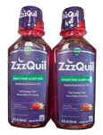 Zzzquil Nighttime Sleep Aid Liquid Calming Vanilla Cherry 12 Oz ( Bottles ) -- New. Price: $36.95.