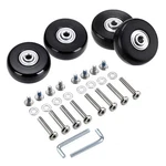 Ownmy 45MM X 18MM Luggage Suitcase Replacement Wheels, Rubber Swivel New. Price: $16.89.