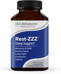 Lifeseasons Rest-zzz Sleep Support Melatonin Gaba Chamomile 120 Capsules New. Price: $72.52.