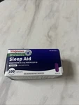 100 Caplets Nighttime 25MG Diphenhydramine Walgreens Sleep Aid Exp MAR/2026. Price: $5.60.
