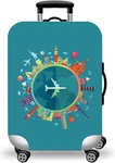 Wujiaoniao Travel Luggage Cover Baggage Suitcase Protector Skins 18-32 Inc New. Price: $19.76.