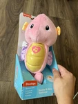 New Box Fisher-price Soothe & Glow Seahorse Pink Plush Toy Music Sound Lights. Price: $27.50.
