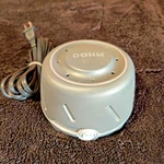 Yogasleep Dohm Uno White Noise Sound Machine Fan Based Natural Tone Charcoal Used. Price: $26.00.