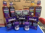 *all Include* Vicks Zzzquil Sleep Aid Liquid, Tablets, Capsules Diphenhydramine New. Price: $55.99.