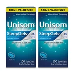 Unisom Nighttime Sleep-aid Gels Diphenhydramine Hci 50MG 100 Count 2 Pk 937498 New. Price: $58.12.