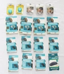 New Travel Sleep Aids Neck Rest Pillow Ear Plugs Eye Mask Airplane Nib. Price: $25.49.