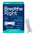 Breathe Right Nasal Strips Extra Strength Clear 1 PACK(26 Count) New. Price: $24.90.