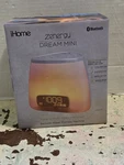 Ihome Zenergy IZBT7 Bluetooth Alarm Clock Light Sound Therapy Dual Open. Price: $44.89.