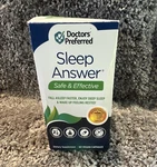 Doctors' Preferred Sleep Answer Vegan Non-habit Forming 4MG Capsules, 60 New. Price: $19.09.