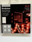 Brookstone Sound-reactive Red Led Lights 4 Modes 3FT Long New.. Price: $14.00.