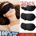 Pack Travel 3D Eye Mask Sleep Soft Padded Shade Cover Rest Relax Blindfold New. Price: $5.28.
