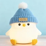 Famiduo Penguin Lamp With Knit Hat,kawaii Night Light,food Grade Sili... New. Price: $34.02.