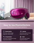 Massager With Heat And Cooling Mask For Dry Eyes Strain Relief Men Gifts Open. Price: $45.99.