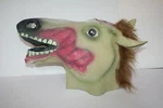 Zombie Horse Costume Party Mask Latex Halloween By Accoutrements Pre-owned. Price: $6.75.