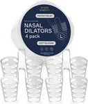 Nasal Dilators For Sleeping Set 4 Large (l) Soft Nose Vents And Nostril Ope New. Price: $23.89.