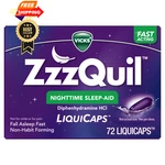 Zzzquil Liquicap Sleep Aid, Diphenhydramine 25MG Hcl, 72 Count (pack Of 1) New. Price: $39.89.
