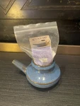 Baraka Handcrafted Ceramic Blue Glaze Neti Pot - Sinus Nasal Tool W/ Rinse Open. Price: $26.00.